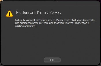 Problem with primary server