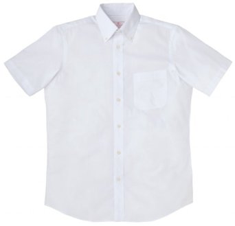 Printstar short-sleeved shirt broadcloth   Button-down shirt
