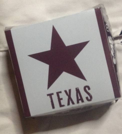 テキサスバーガーのパッケージ写真