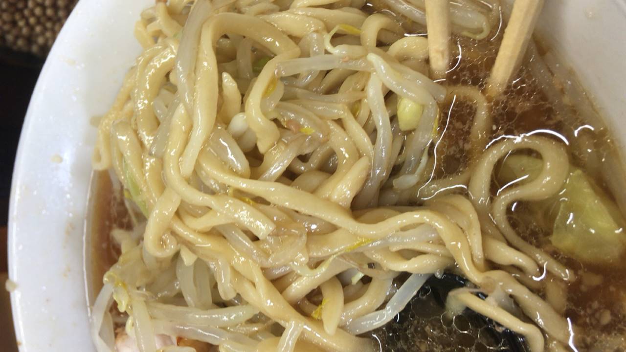 亀戸二郎の麺