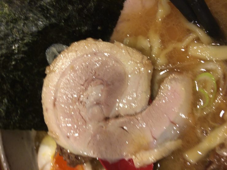 特製生姜鶏白湯に入っていた肉