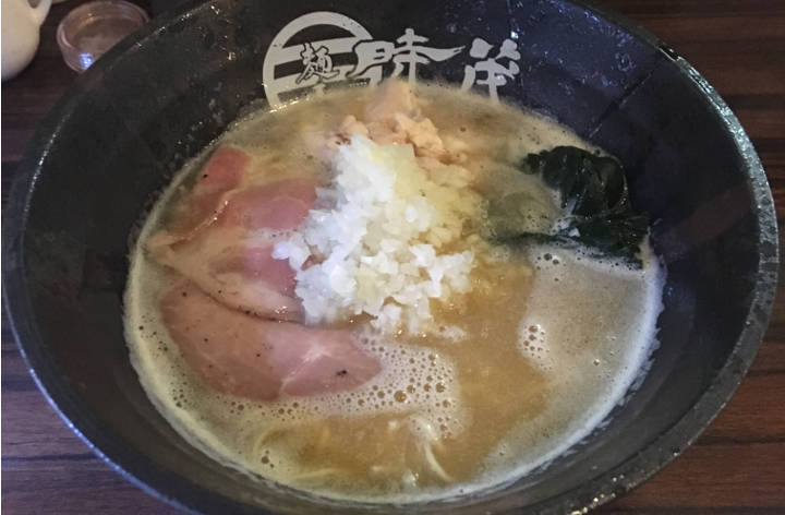 麺屋時茂 スカイツリー店 博多風 鶏白湯 醤油