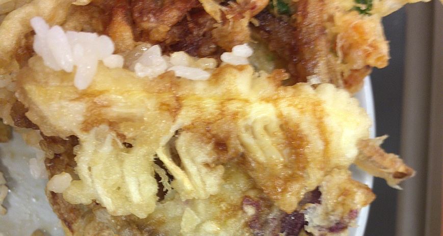 タケノコの天ぷら：えびえび桜海老天丼 | 天丼てんや