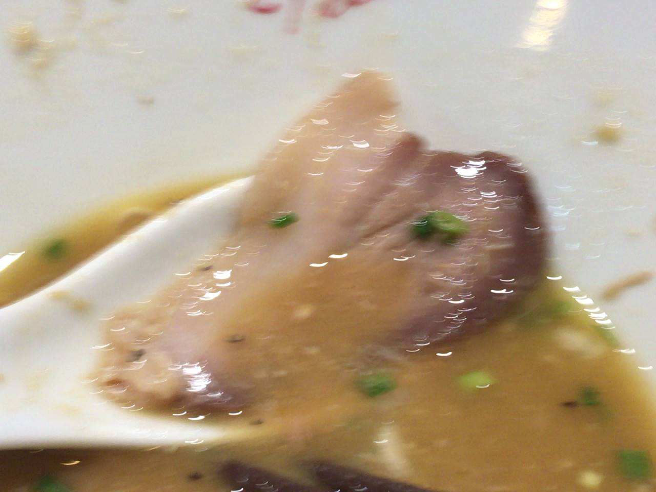 豚肉:竹末東京プレミアムで鶏ホタテそば
