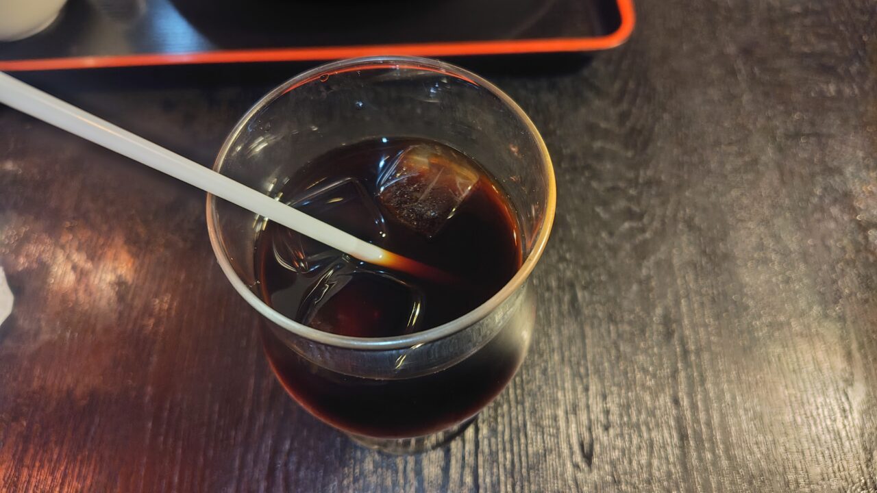コーヒーサロン皇帝のアイスコーヒー