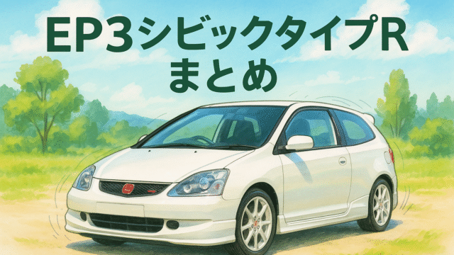 EP3シビックタイプR　まとめ