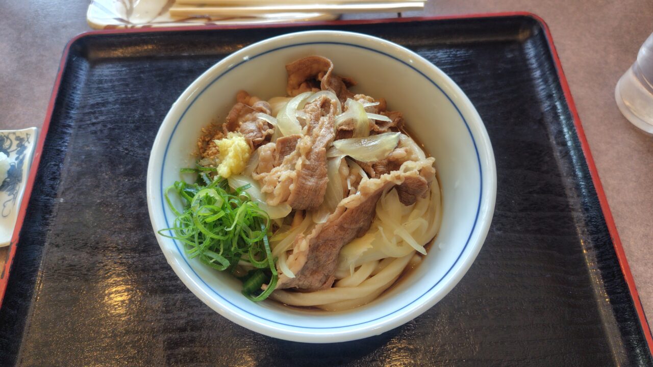 さぬき麵業の肉ぶっかけ