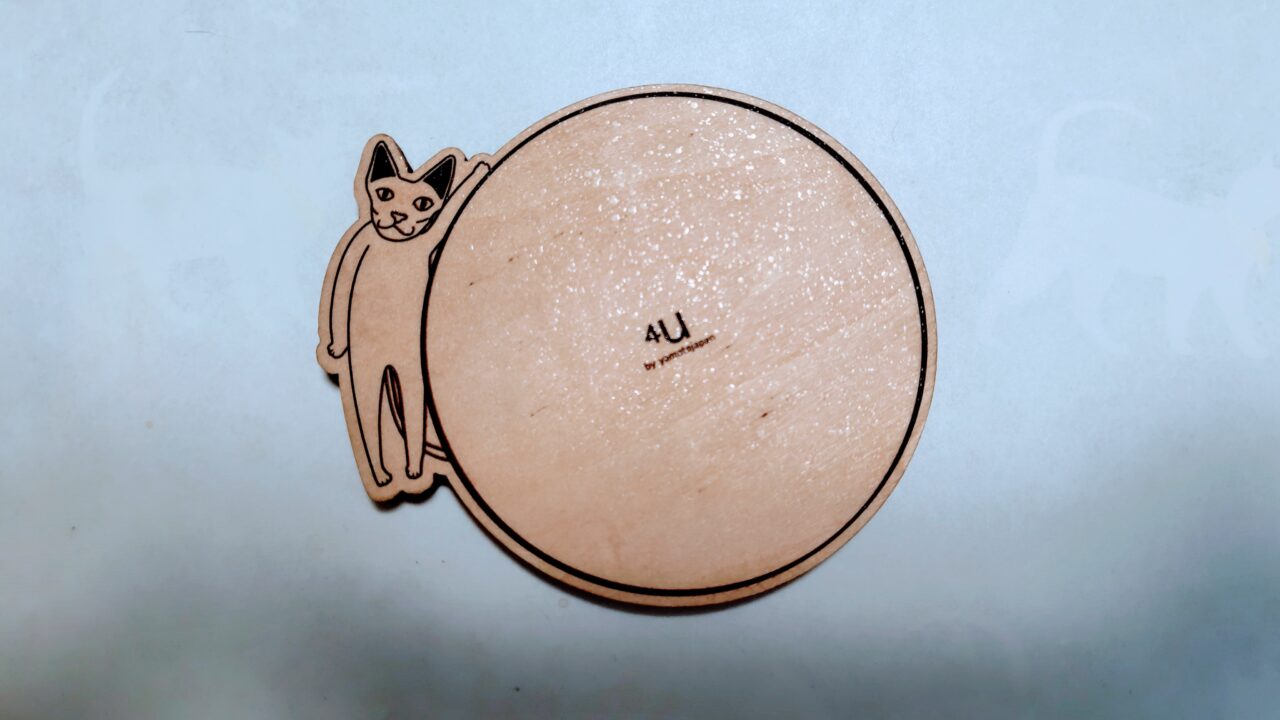 ヤマト工芸 スフィンクス猫のコースター