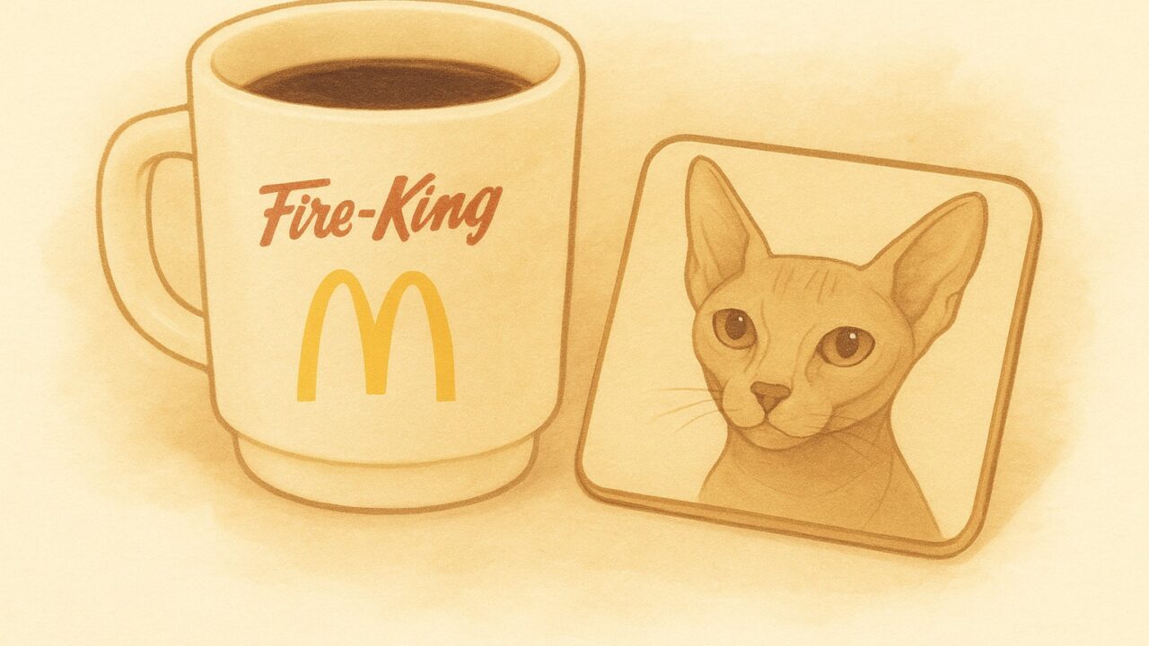 fire-kingマグとアビシニアンのイラスト