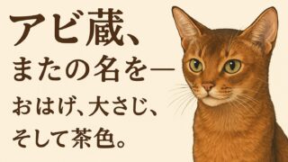 アビシニアンの名前あれこれ