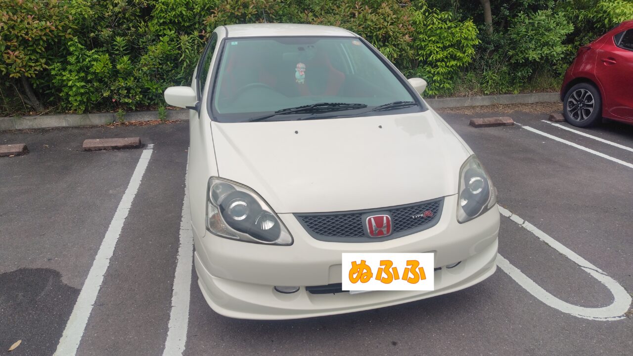 EP3シビックタイプR イオンモール綾川にて