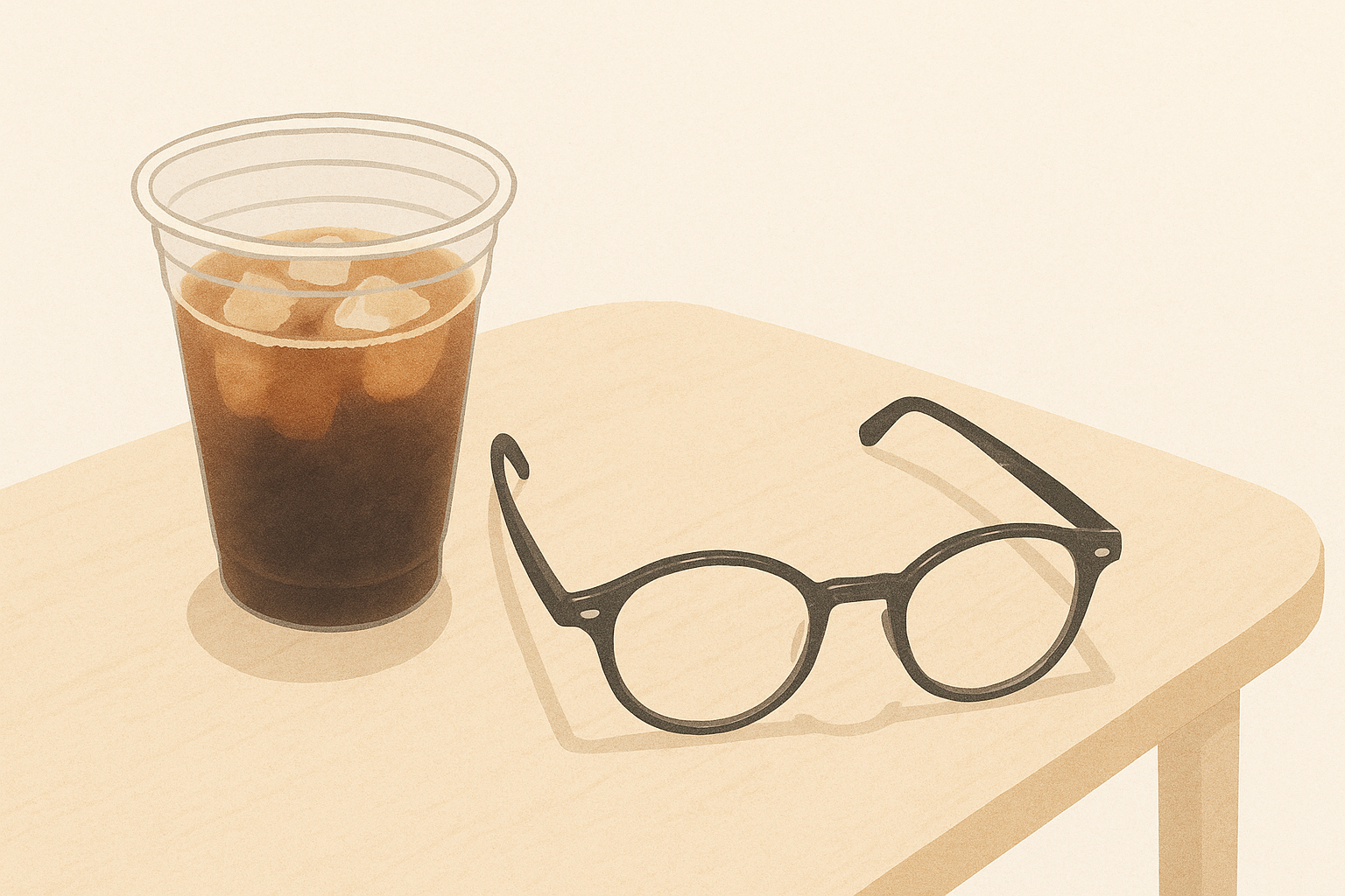 イオンラウンジにて。BJ CLASSIC COLLECTION JAZZとアイスコーヒー