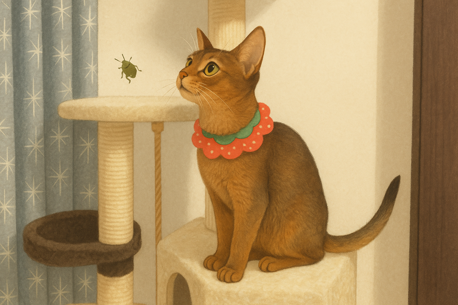 アビシニアンとカメムシ事件簿