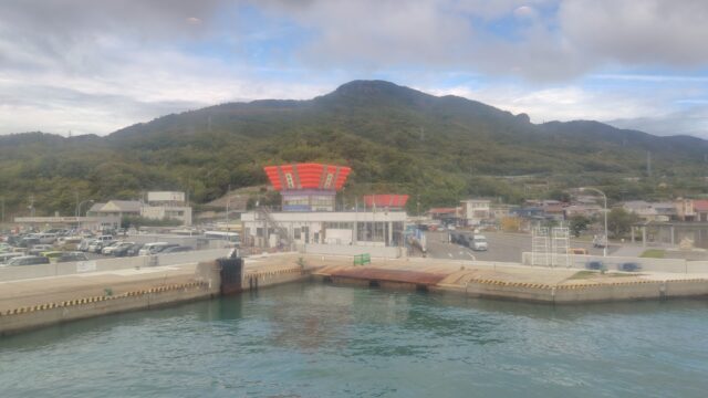 小豆島・池田港に到着