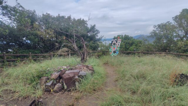 鬼ヶ島展望台付近の桃太郎...