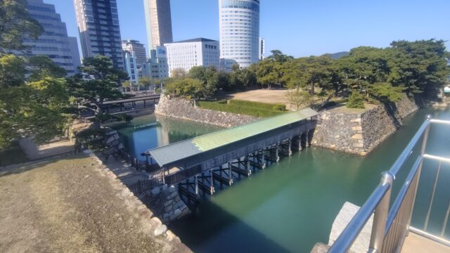 天守台から見える景色