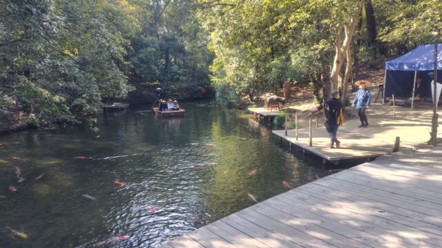 栗林公園　船着き場