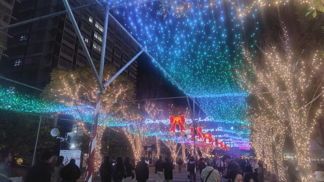 KAGAWA Christmas Market2025の歩道