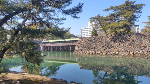 玉藻公園のお堀