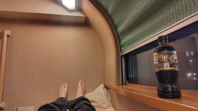 サンライズ瀬戸　車内