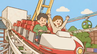 浅草花やしきのローラーコースター