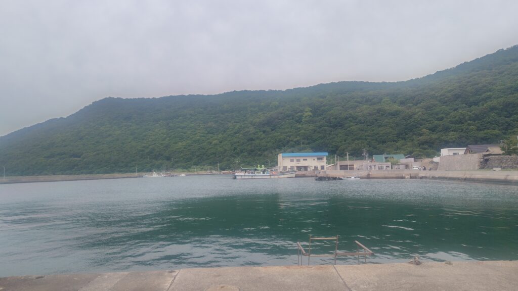 女木島到着