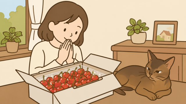 今年も福島からさくらんぼが届いた。｜佐藤錦と、おすそ分けの旅