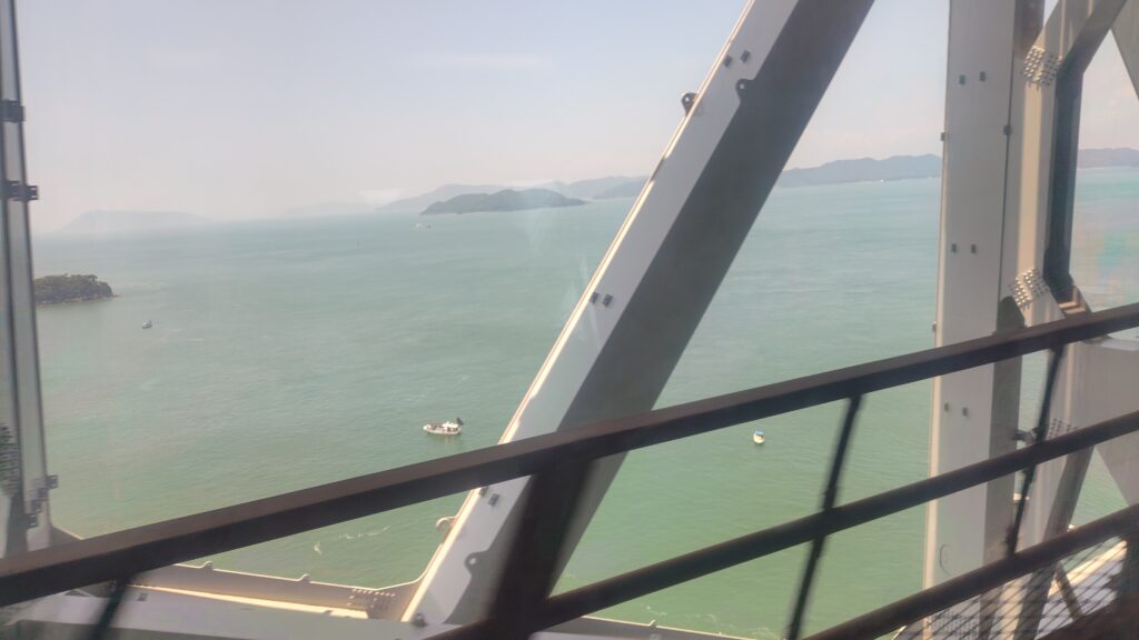 瀬戸大橋の景色